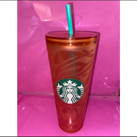 💫Starbucks Orange swirl Tumbler💫